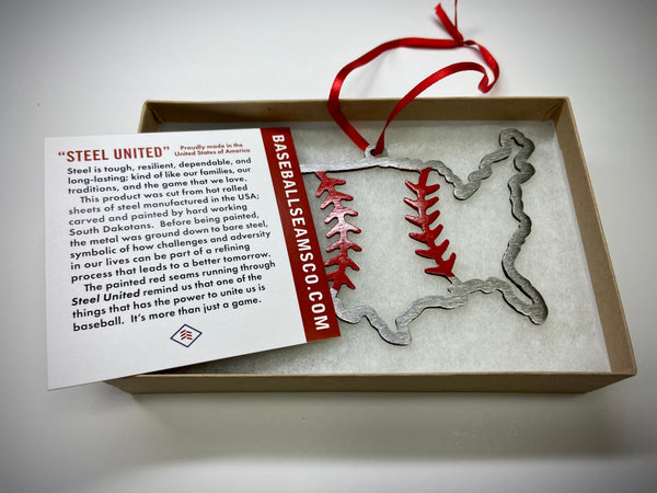 “STEEL UNITED" Christmas Ornament