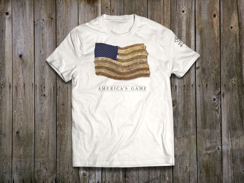 Limited Signature Edition “America's Game" Short-Sleeve White Shirt