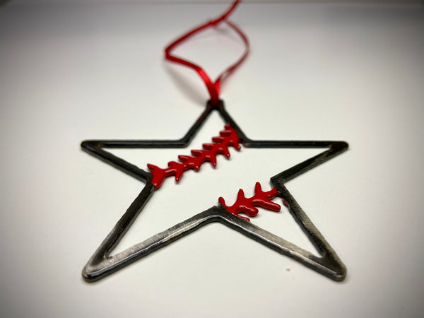 “ALL-STAR” Steel Christmas Ornament