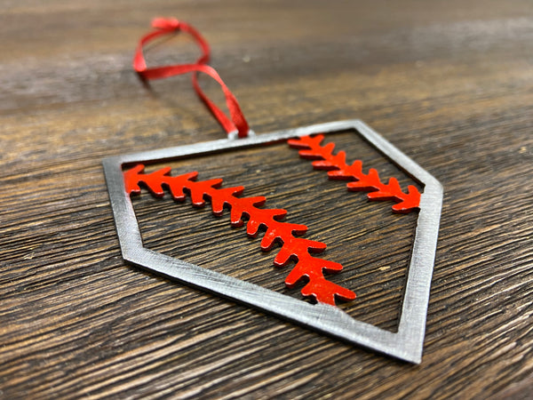 “STEEL HOME" Christmas Ornament