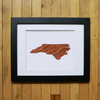 “America At The Seams” Framed Print of State Artwork